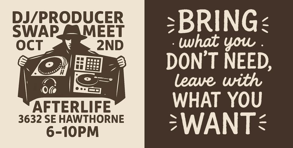 DJ/Producer Swap Meet