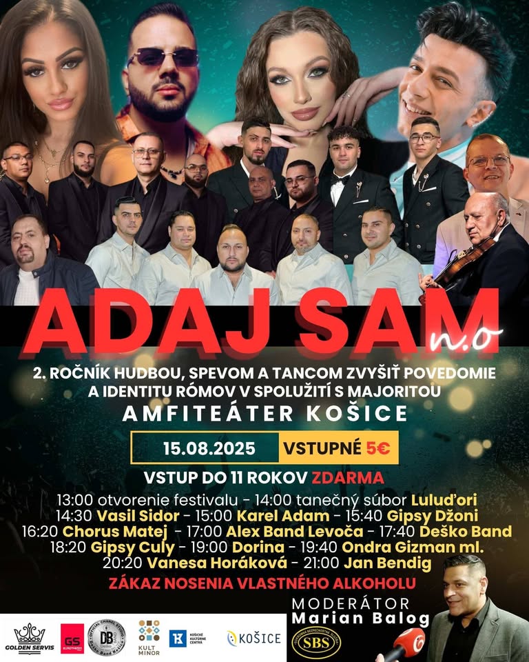 ADAJ SAM - 2.ročník - rómsky festival