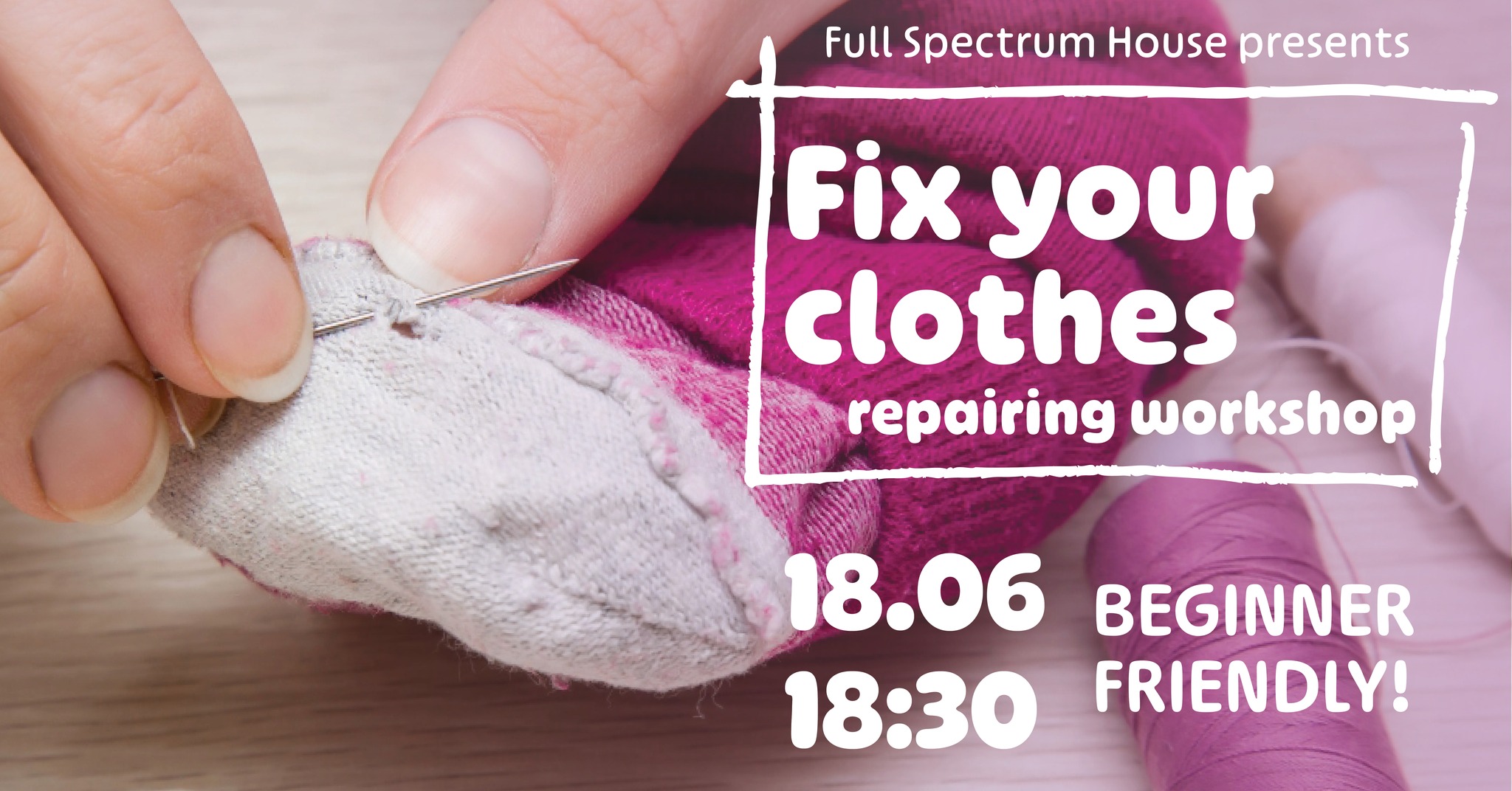 Fix your clothes - repairing workshop