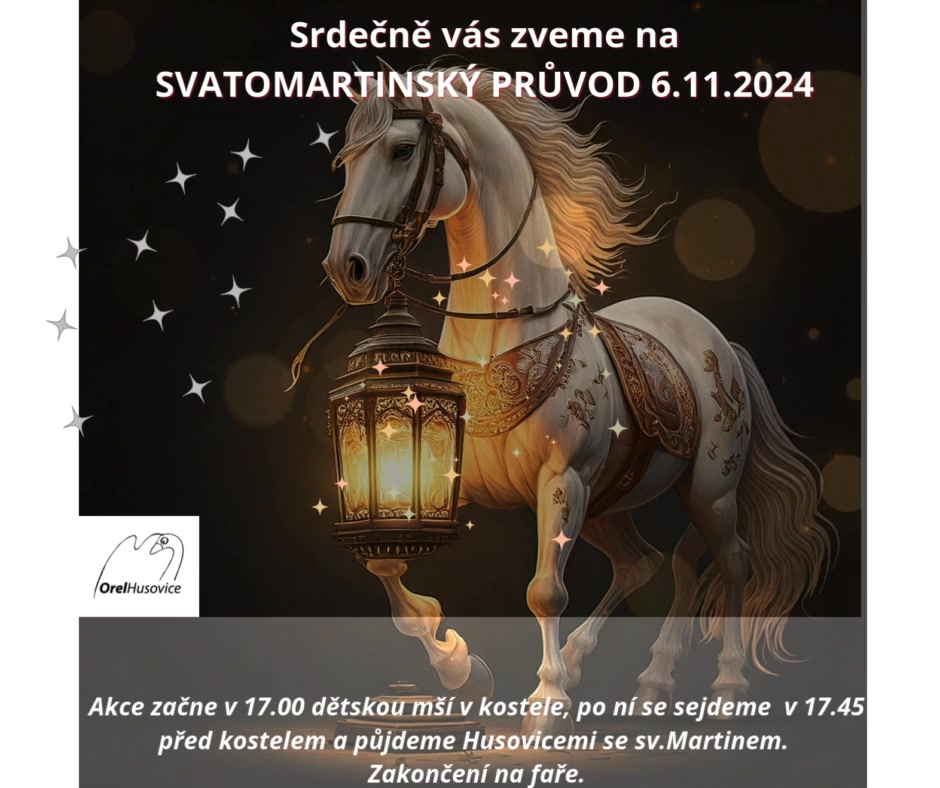 Svatomartinský průvod v Husovicích