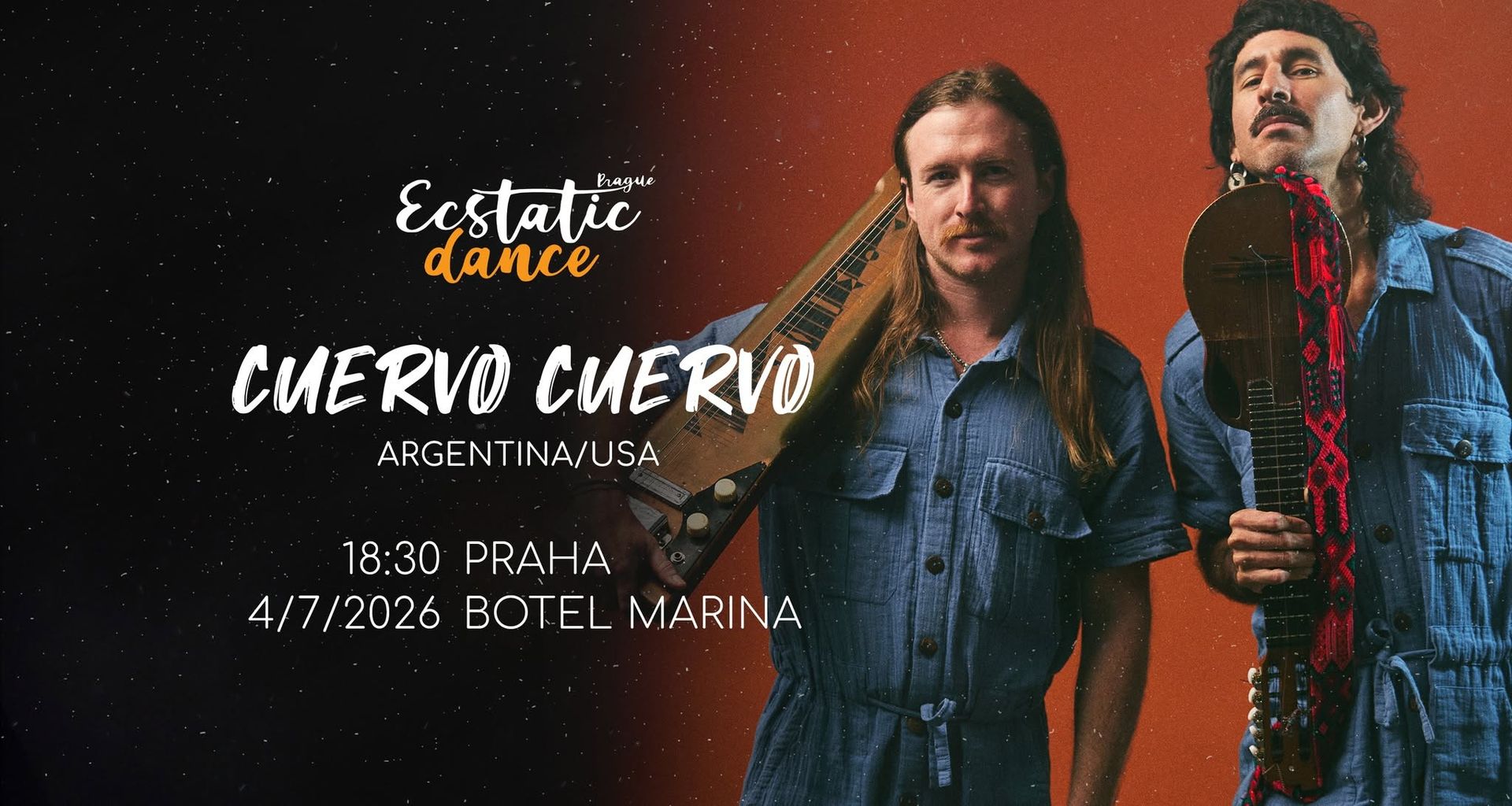 LIVE ECSTATIC DANCE PRAGUE #173 NA LODI | Cuervo Cuervo (Argentina/USA)