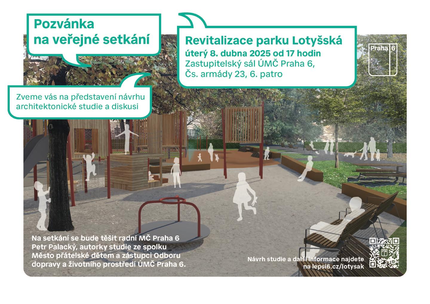 Veřejná prezentace revitalizace parku Lotyšská