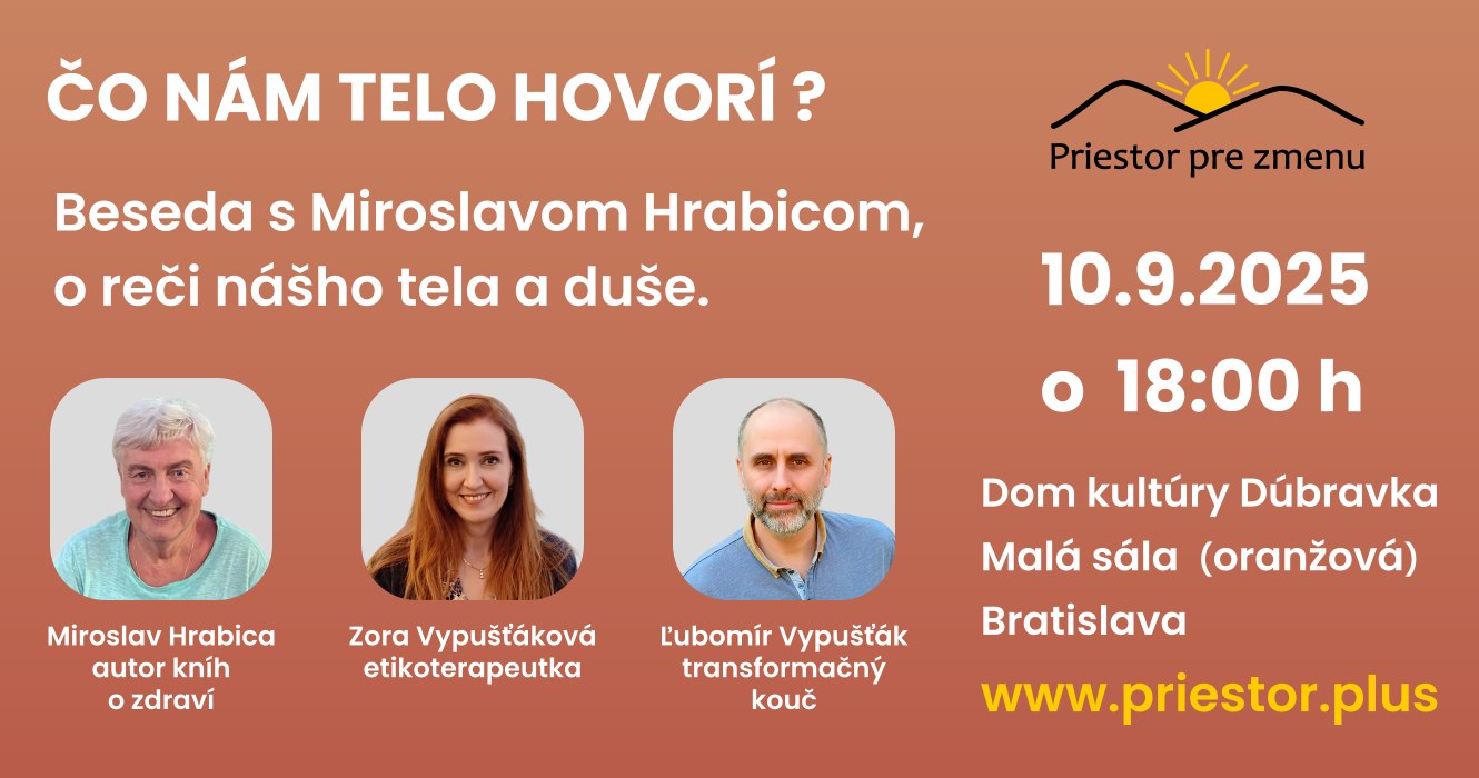 ČO NÁM TELO HOVORÍ?