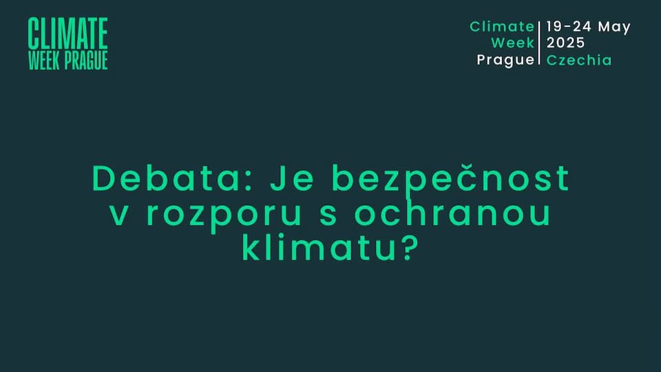 Je bezpečnost v rozporu s ochranou klimatu?