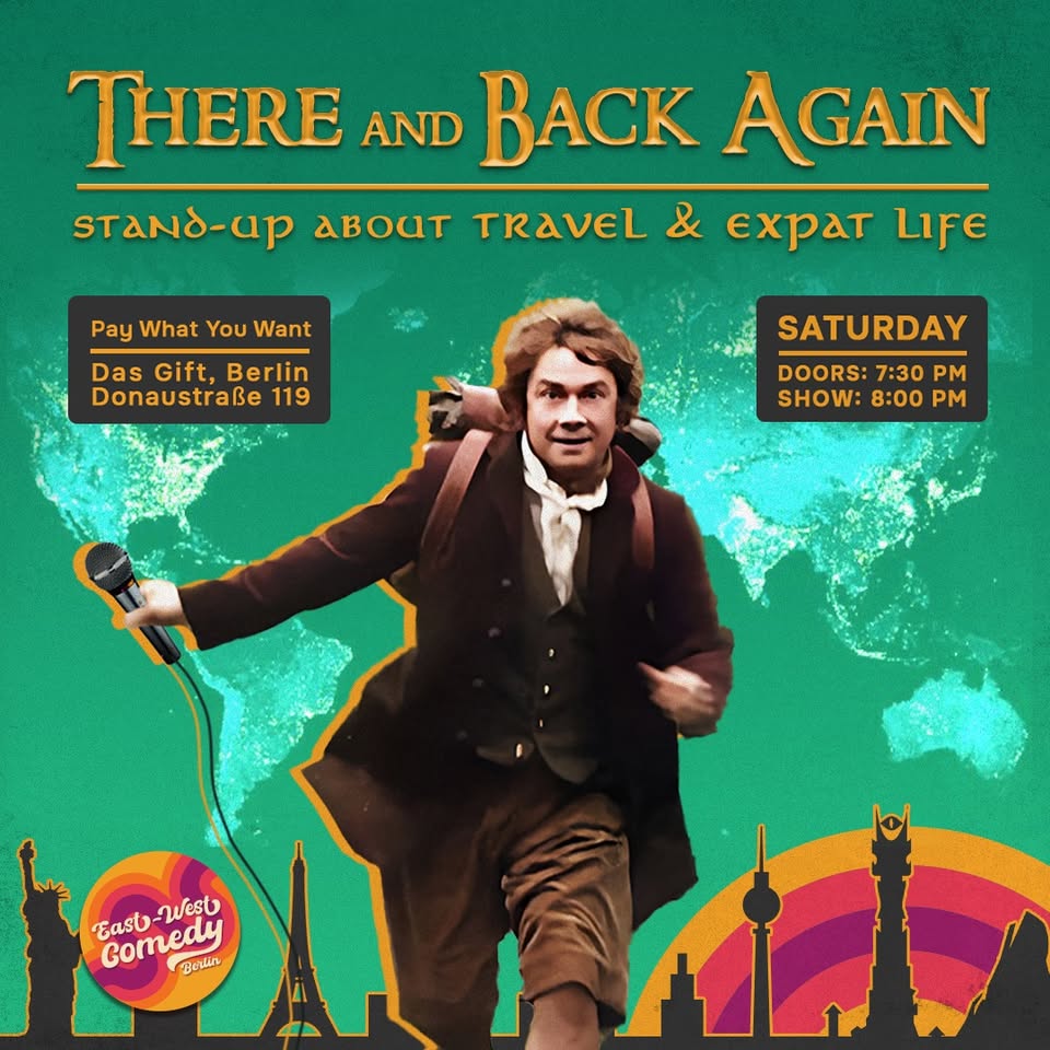 There and Back Again: English Stand-up About Travel & Expat Life 22.11.25