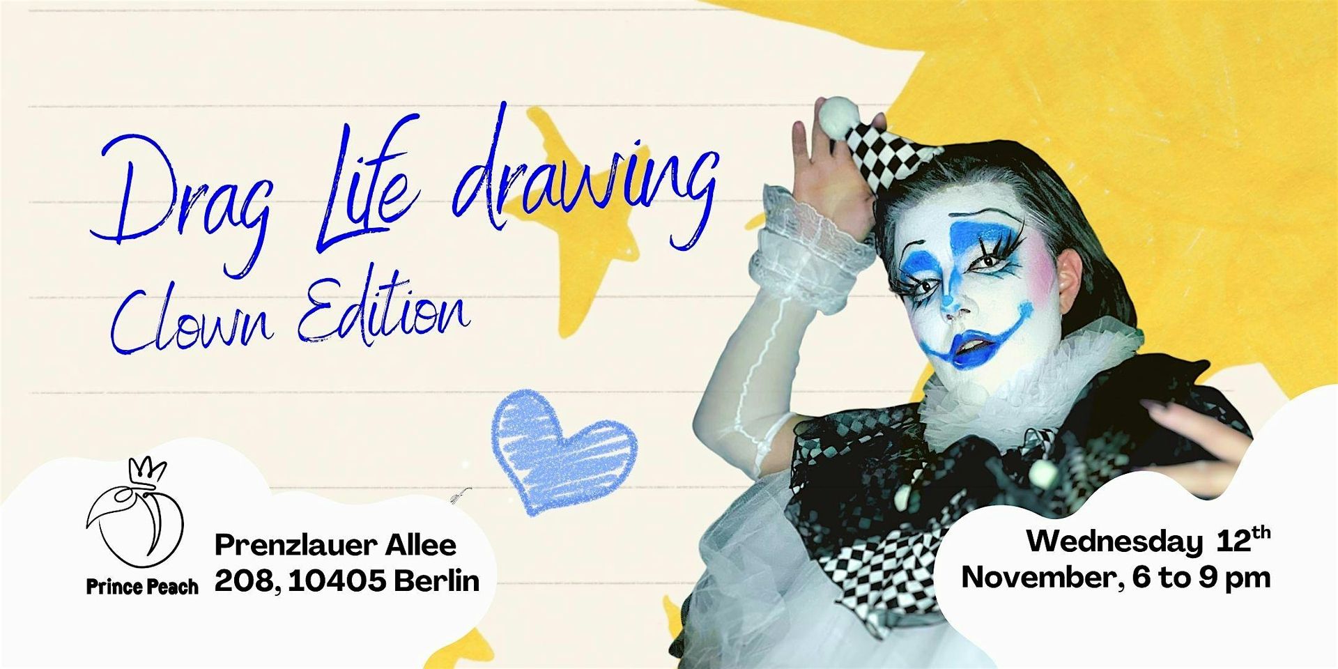 Drag Life Drawing - Clown Edition