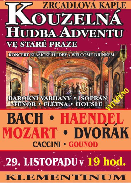29. 11. 24 Kouzelná hudba adventu ve Staré Praze