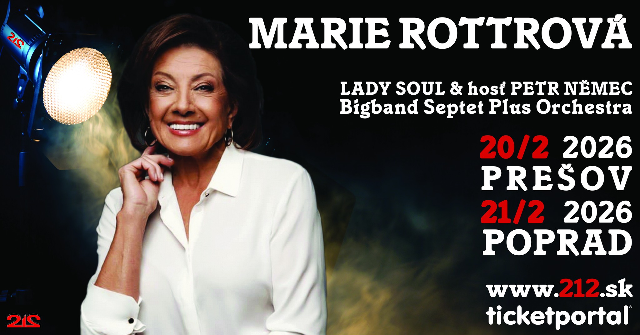 MARIE ROTTROVÁ 2026 PREŠOV POPRAD