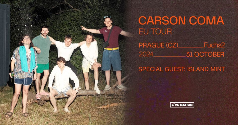 Carson Coma + special guest: Island Mint | Praha