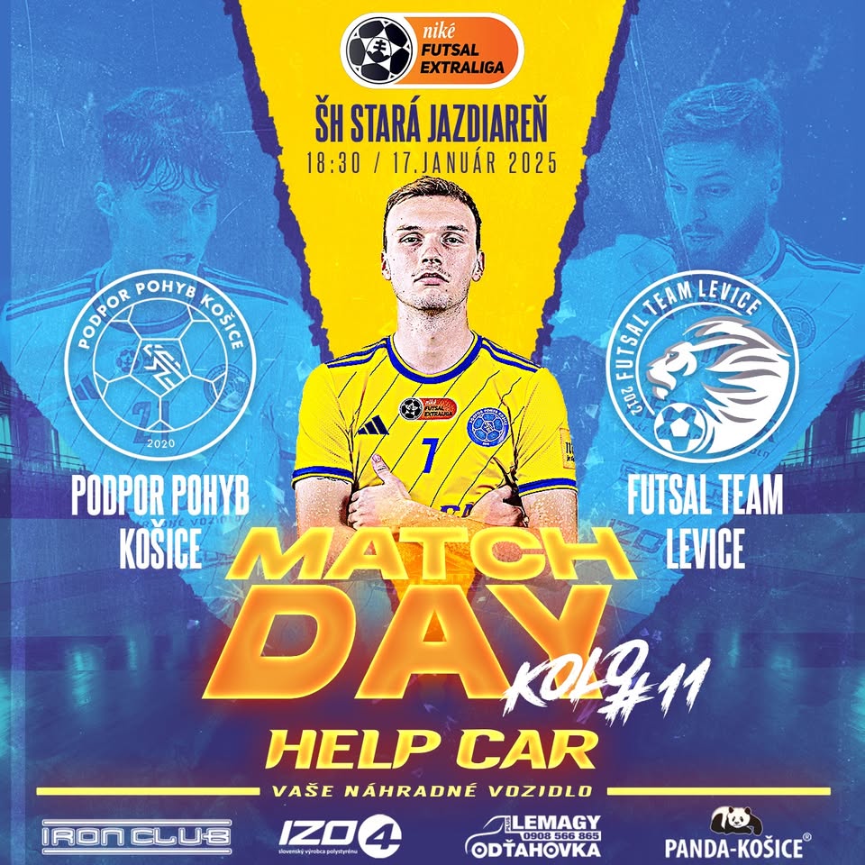 11.kolo | Podpor Pohyb Košice -  Futsal Team Levice