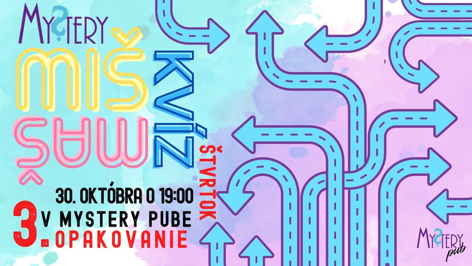 Októbrový Mystery Miš-Maš kvíz - 3. opakovanie