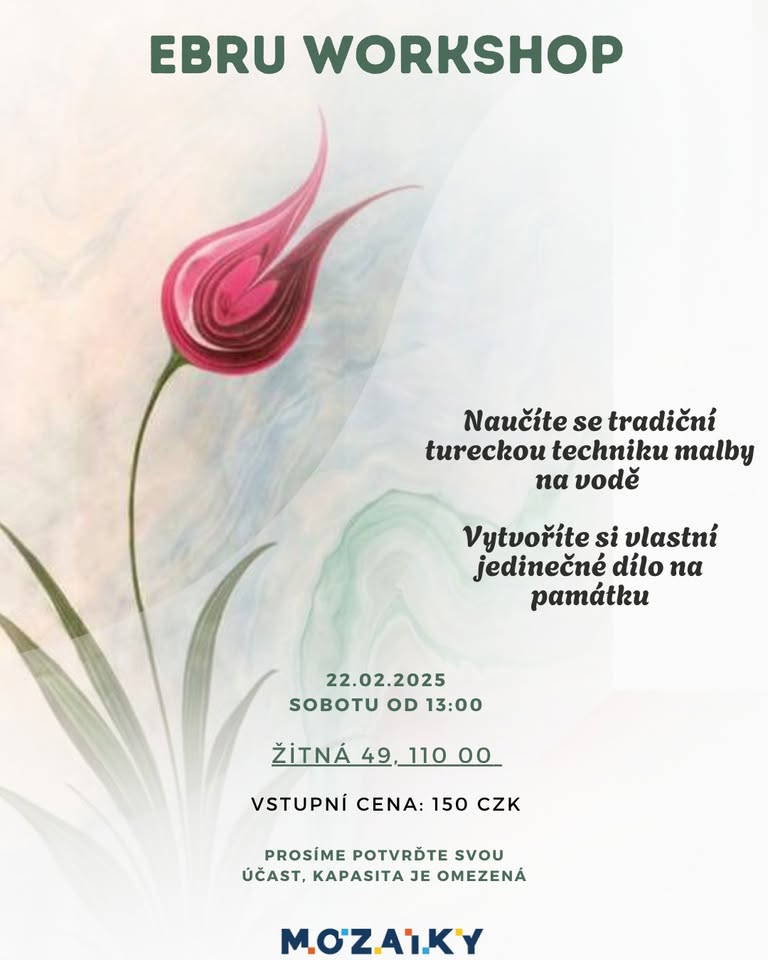 Ebru Workshop - Malba na Vodní Hladině 🌊