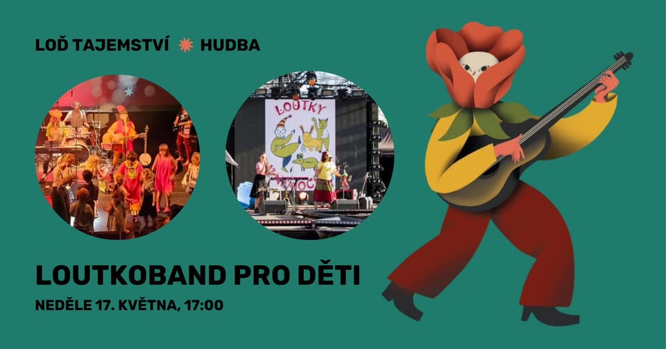 Koncert a tančírna kapely Loutkoband ~ Loutky v nemocnici na lodi Tajemství