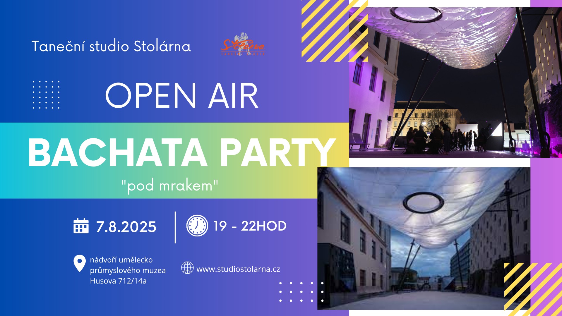 BACHATA open air PÁRTY "pod MRAKEM"