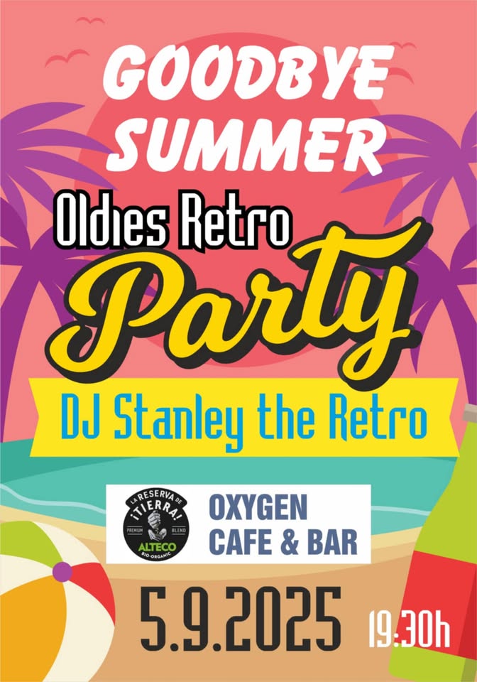 Good Bye Summer Oldies Retro Party