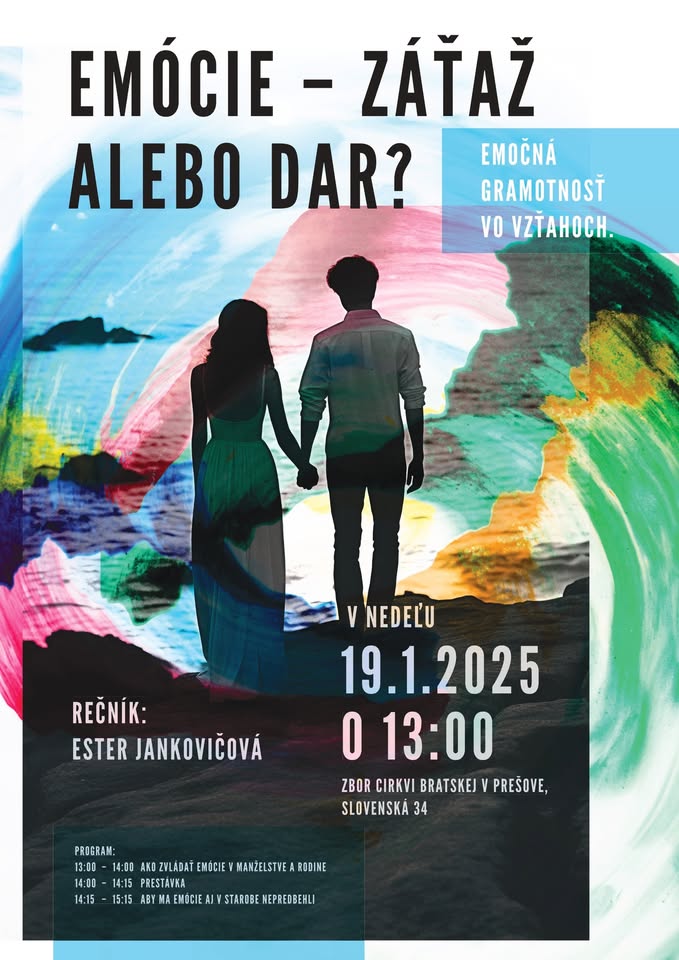 Emócie - záťaž alebo dar? (s Ester Jankovičovou)