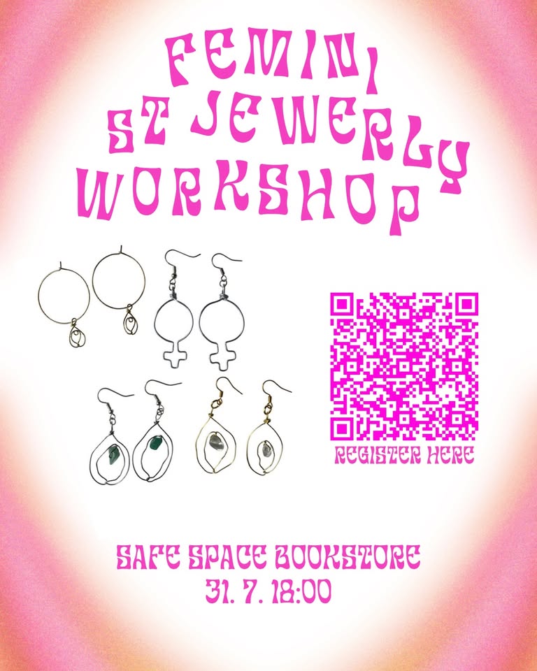 Feminist jewelry making workshop