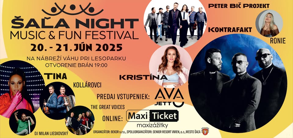 ŠAĽA NIGHT 20.6. a 21.6.2025