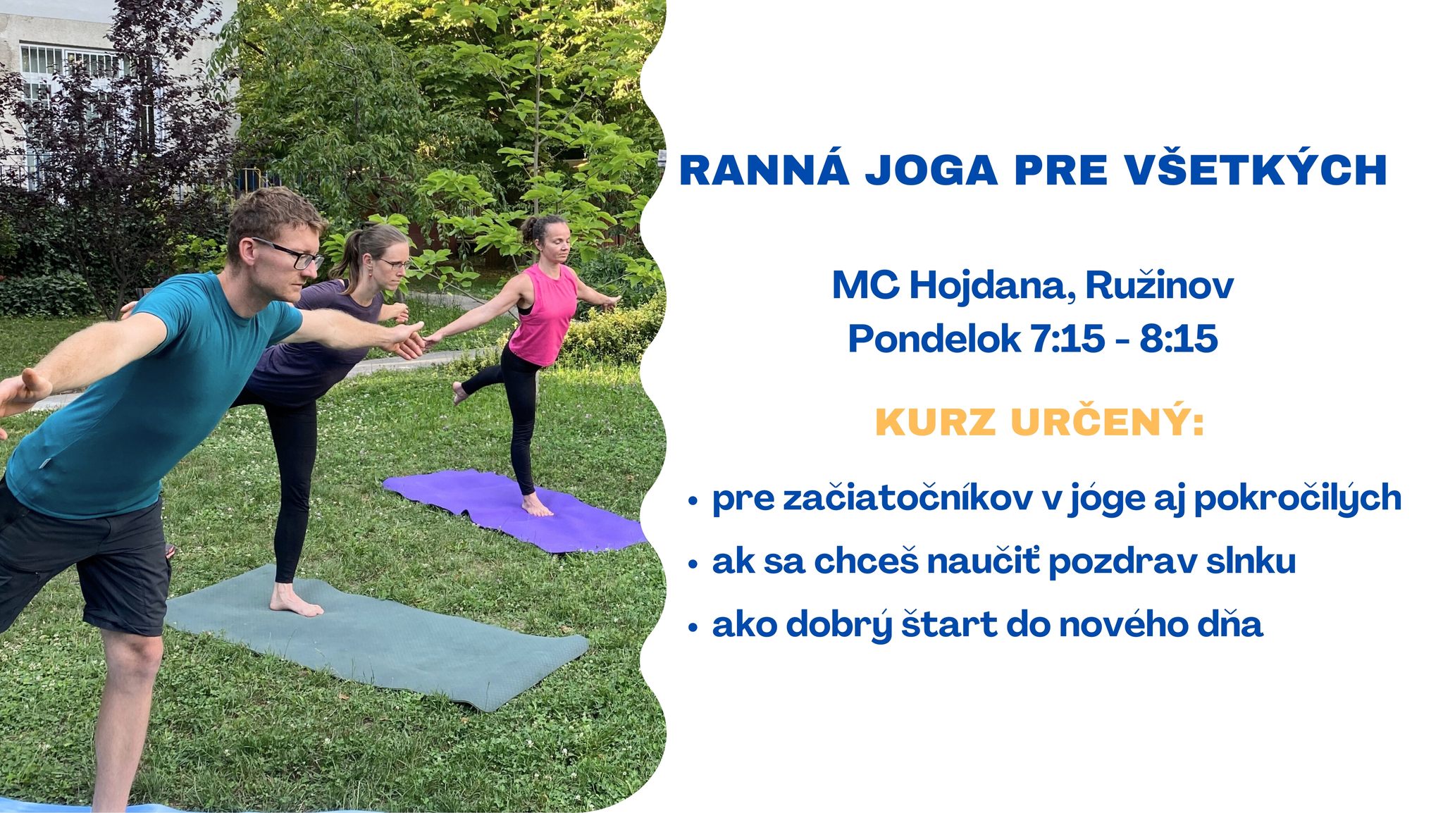 Ranná joga pre všetkých