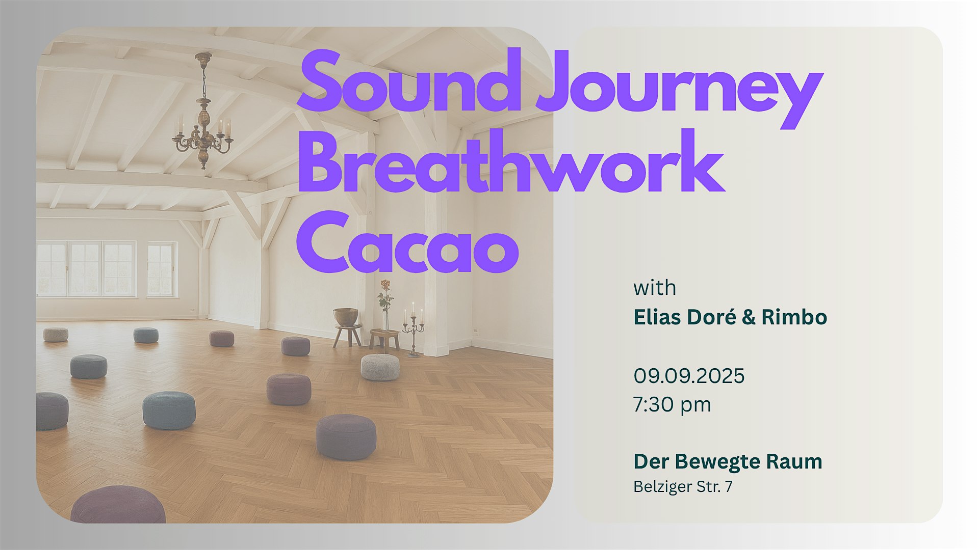Cacao & Breathwork Journey with Elias Doré & Rimbo