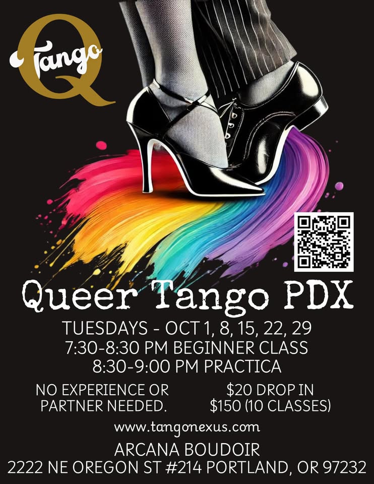 Queer Tango PDX - Beginner & Beyond Beginner Series (Winter 2026)