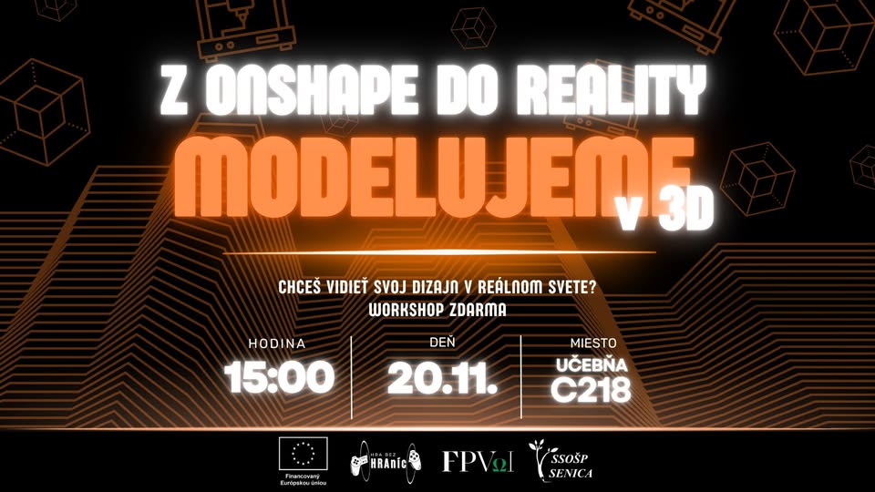 Z Onshape do reality – modelujeme v 3D