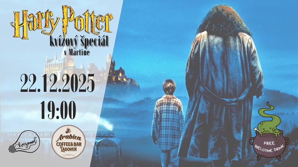 Harry Potter kvízový špeciál v Arabica Záturčie