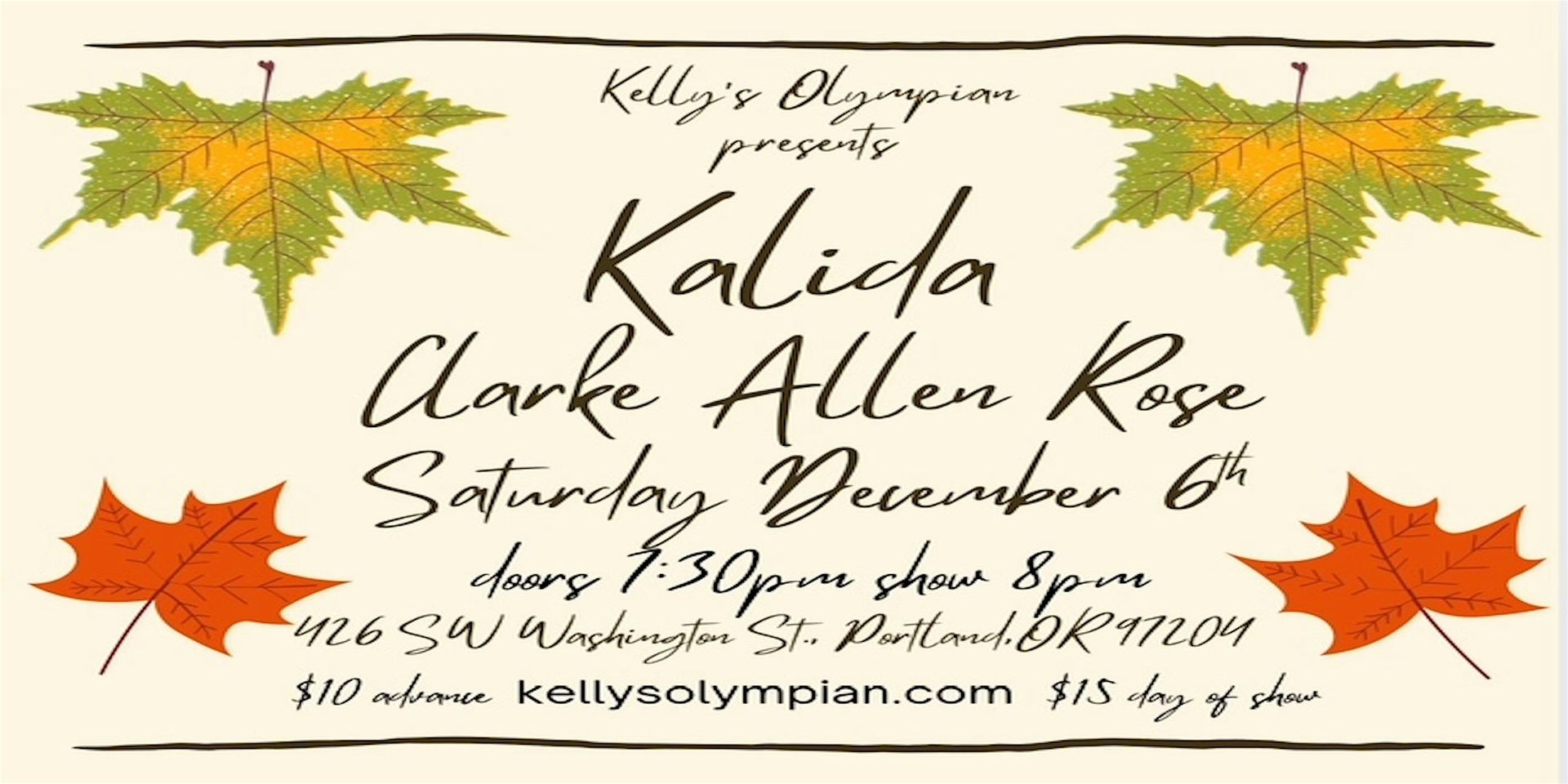 KALIDA & CLARKE ALLEN ROSE