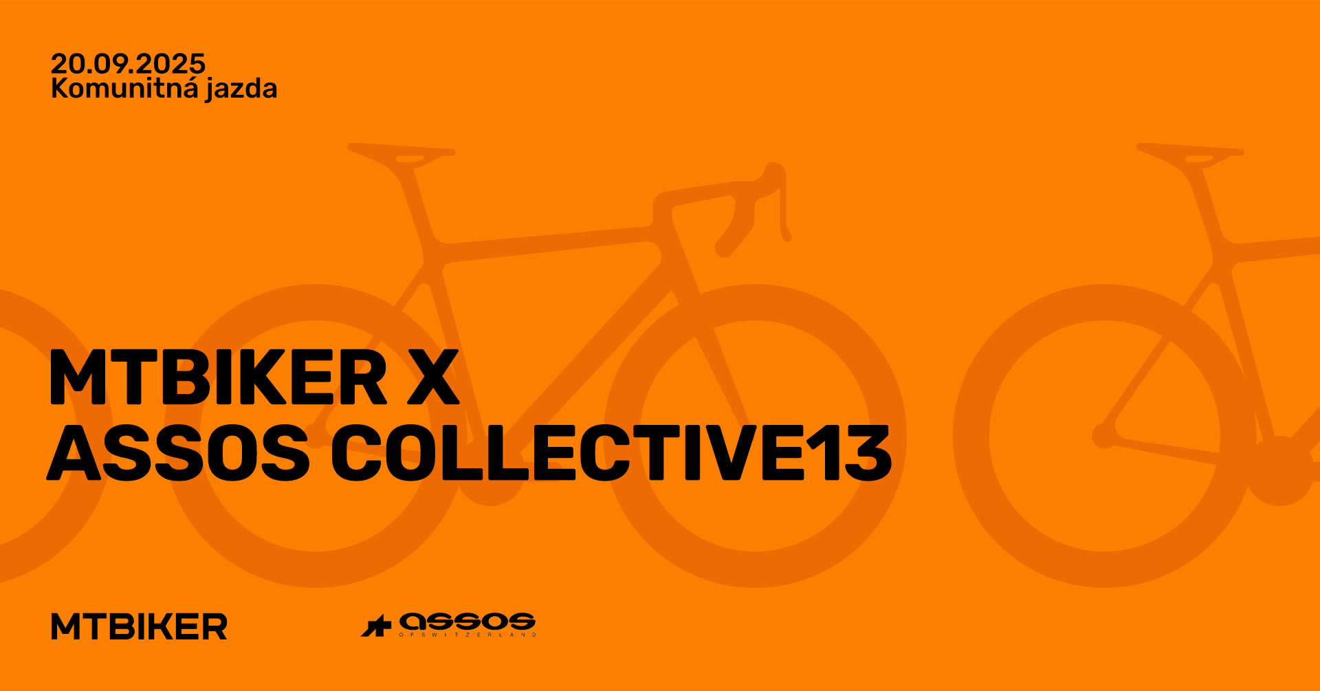 MTBIKER X Assos Collective13 Community Ride 🚲