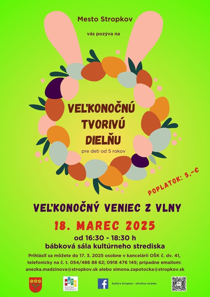 Veľkonočná tvorivá dielňa