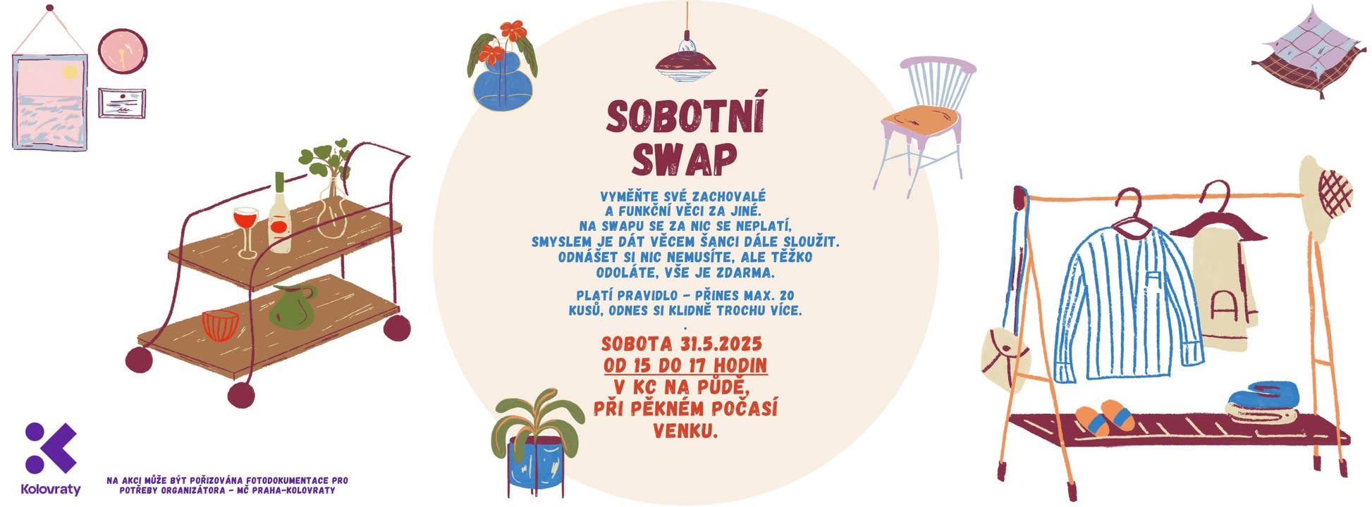 SOBOTNÍ SWAP NA PŮDĚ