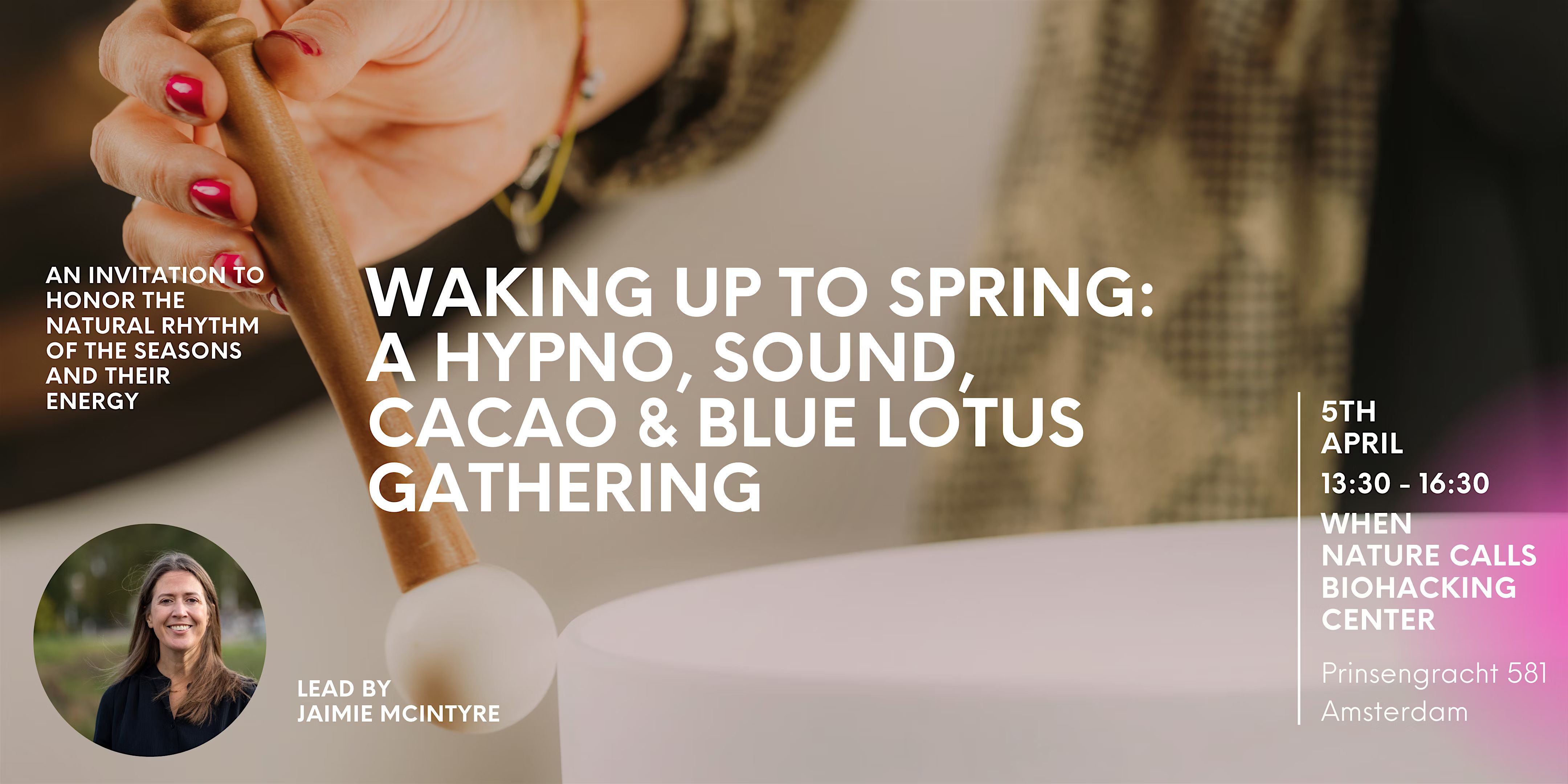 Waking up to Spring: A Hypno, Sound, Cacao & Blue Lotus Gathering