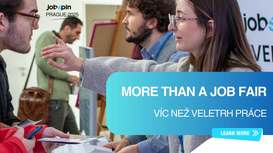 Prague Jobspin Job and Relocation Fair - Kariérní veletrh pro cizince