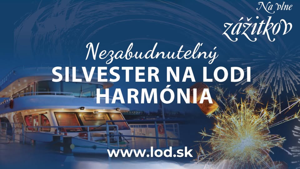 Silvester na lodi Harmónia