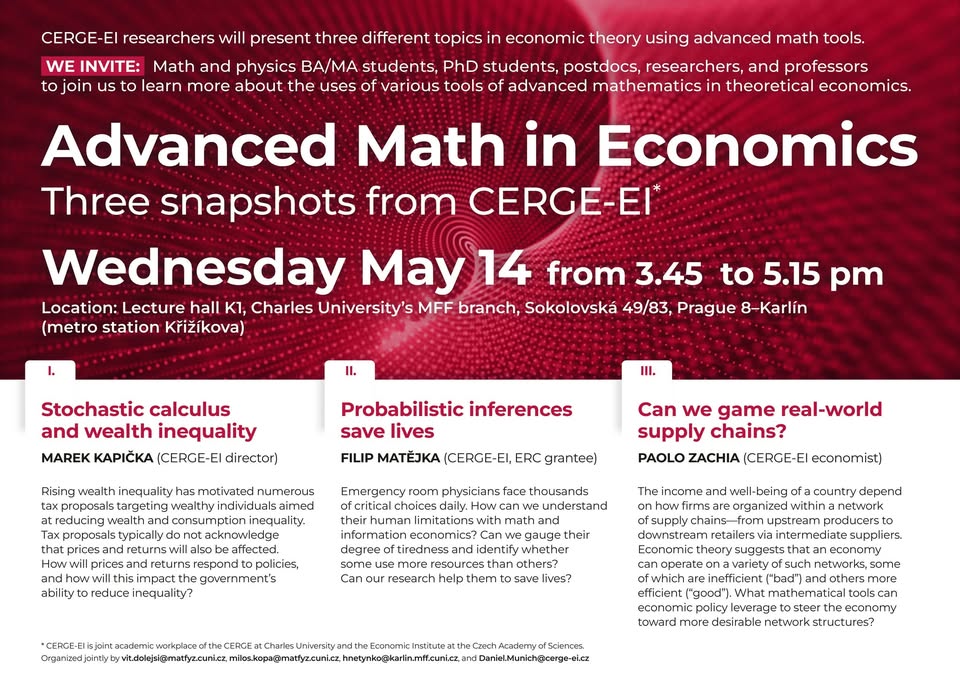 Advanced Math in Economics