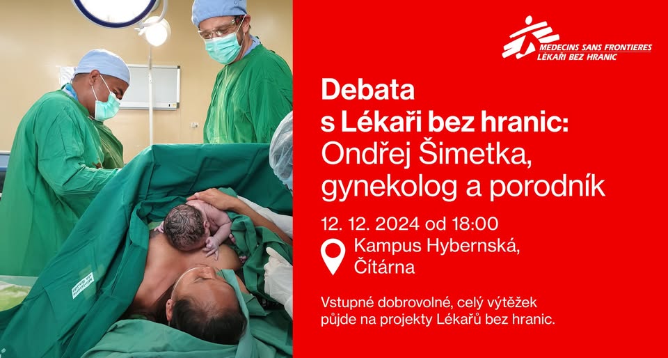 Debata s Lékaři bez hranic: Ondřej Šimetka, porodnické výzvy