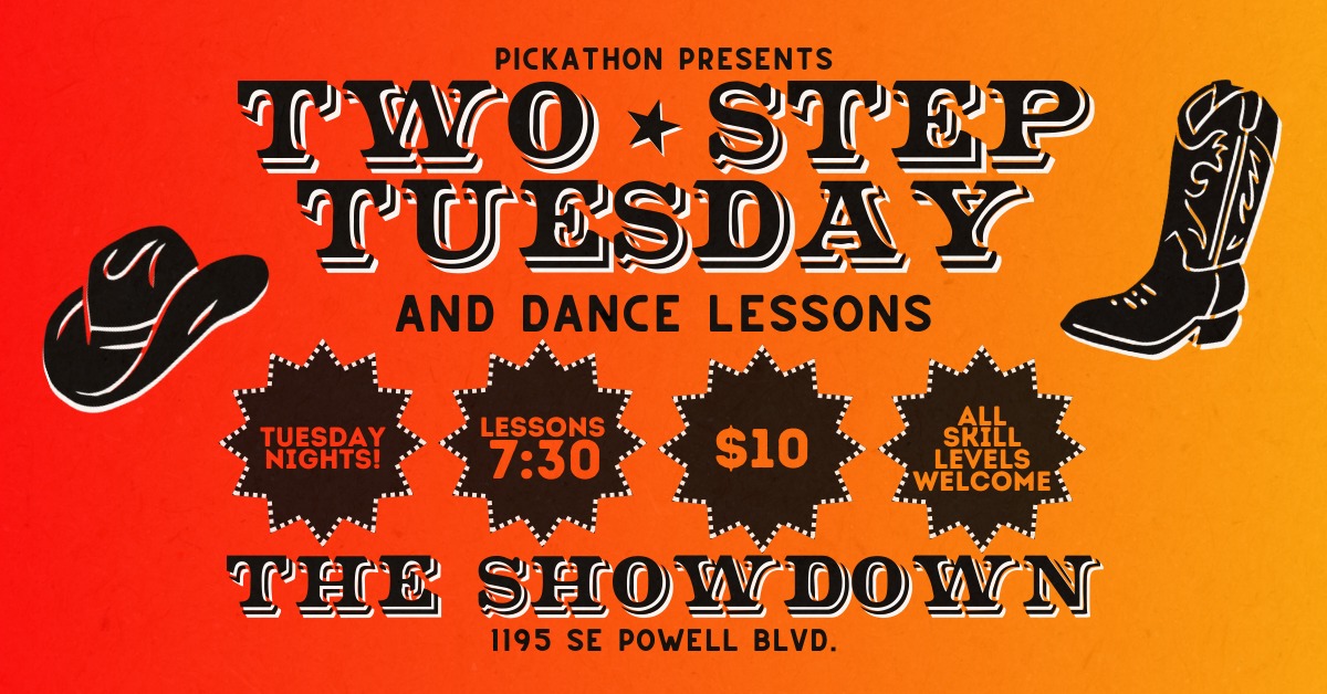 Two-Step Tuesday with The Evangeliners and Dance Lessons!