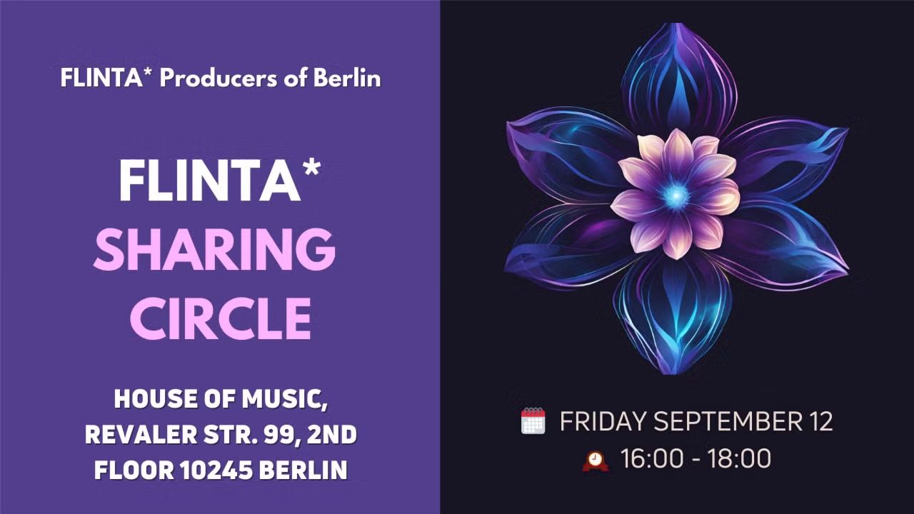 FLINTA-only Music Sharing Circle @ House of Music – Friday, Sept 12