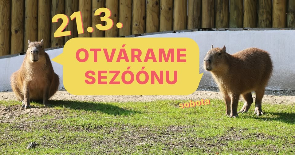 OTVÁRAME SEZÓÓNU!