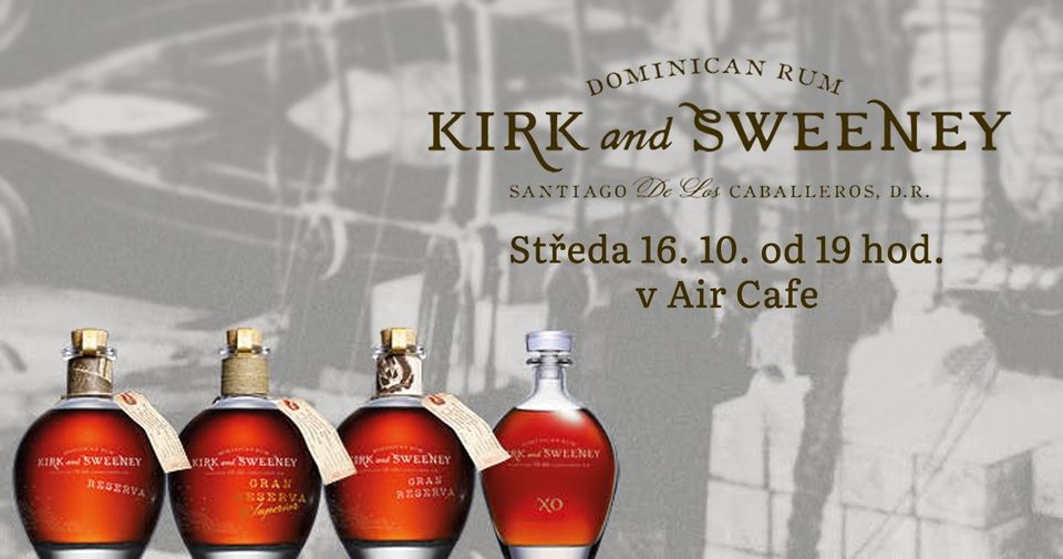 Rumová degustace Kirk & Sweeney