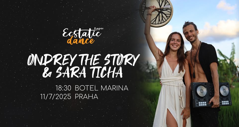 Poslední Ecstatic dance Prague na lodi | DJ Ondřeythestory | DRESSCODE: VŠICHNI V BÍLÉM
