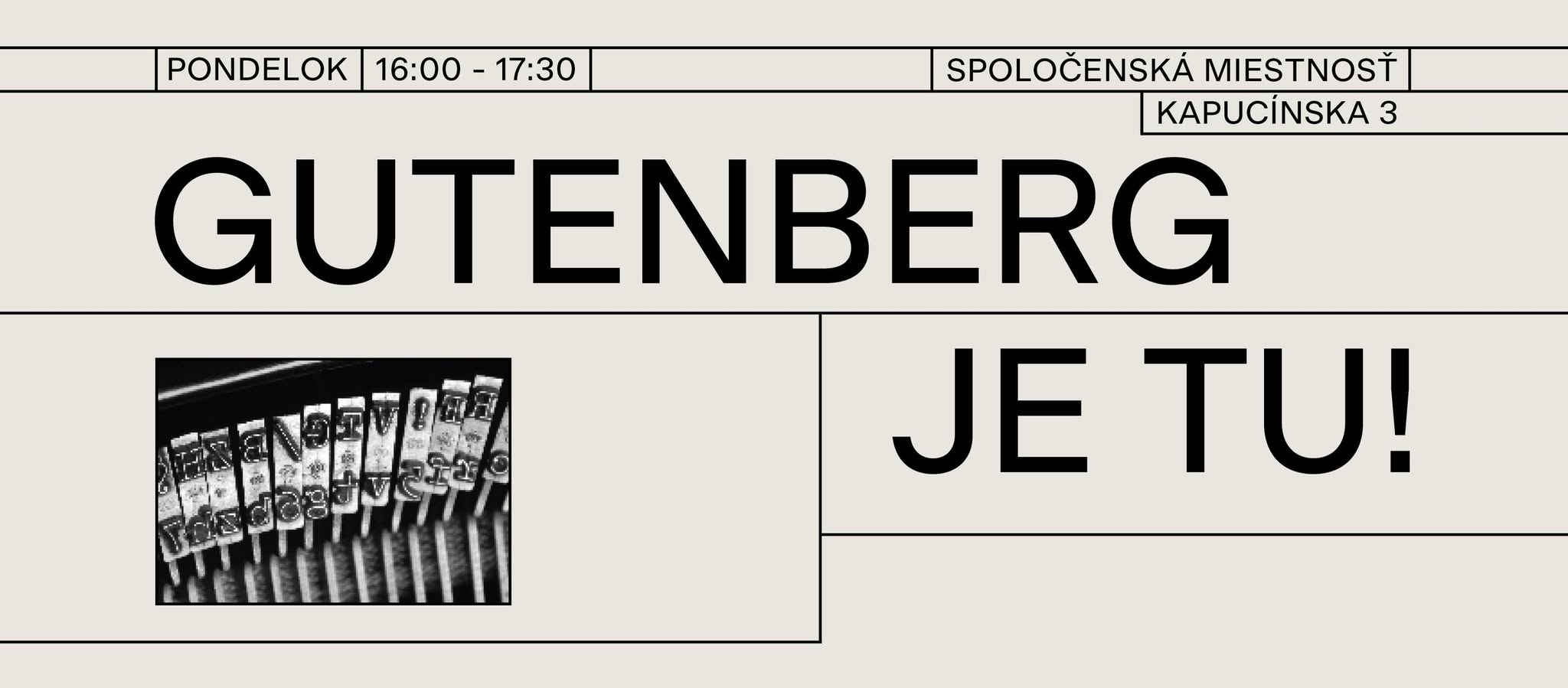 Gutenberg je tu! - Tieňové divadlo