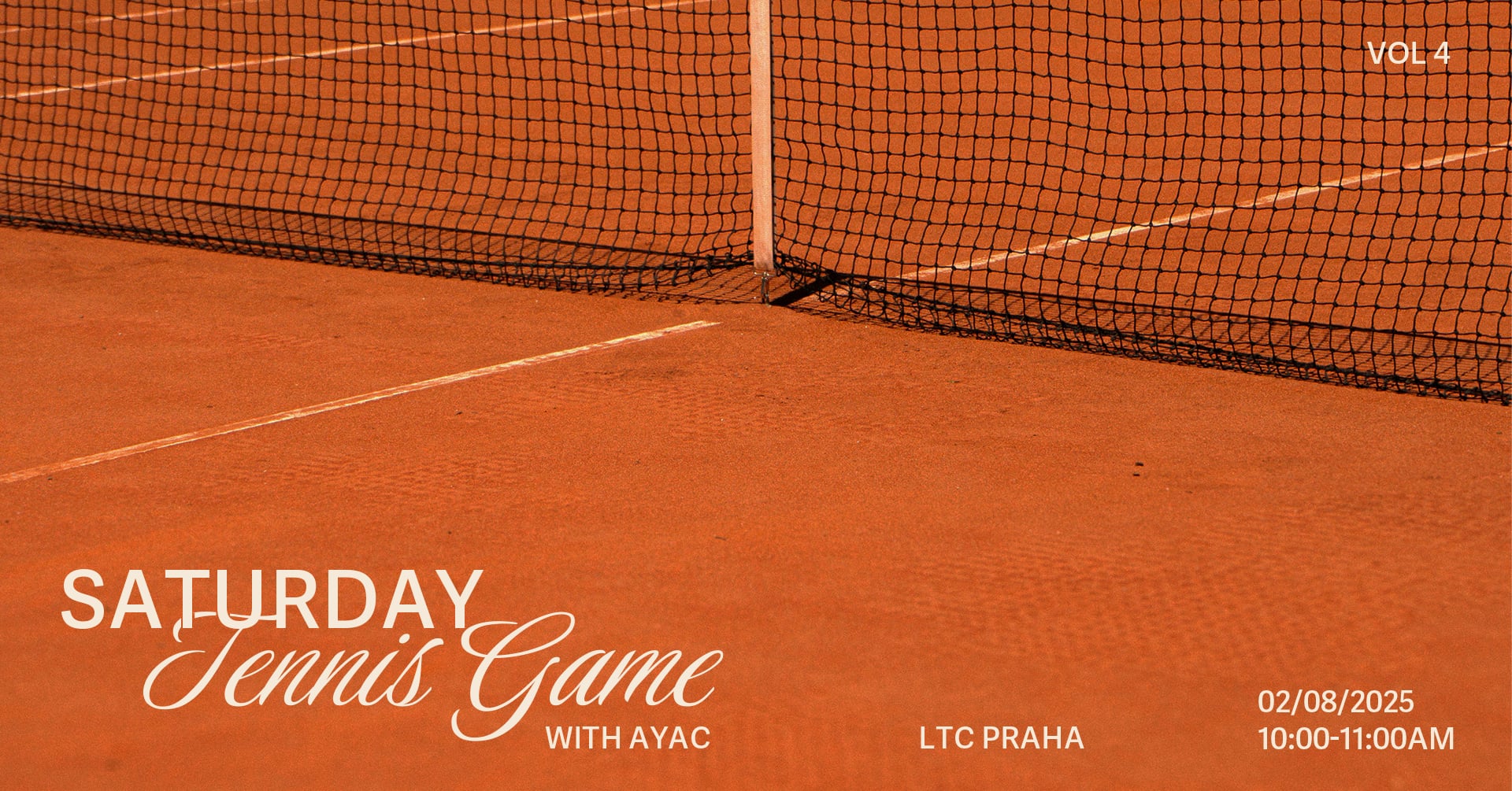 Saturday tennis game with AYAC