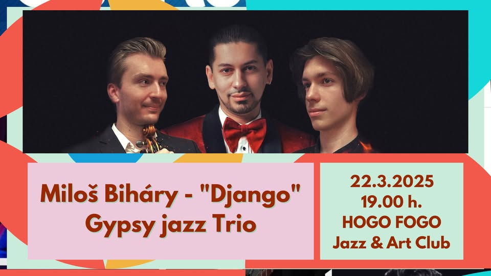 Miloš Biháry - "Django" Gypsy jazz Trio v Hogo Fogo