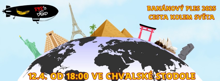 Banánový ples Cesta kolem světa