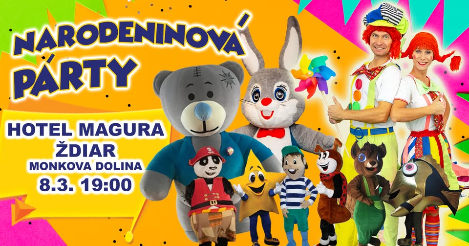 TÁRAJKO A POPLETAJKA - NARODENINOVÁ PÁRTY HOTEL MAGURA - ŽDIAR