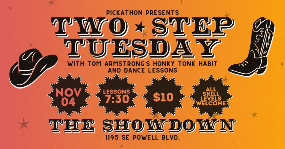 Two-Step Tuesday with Tom Armstrong's Honky Tonk Habit and Dance Lessons