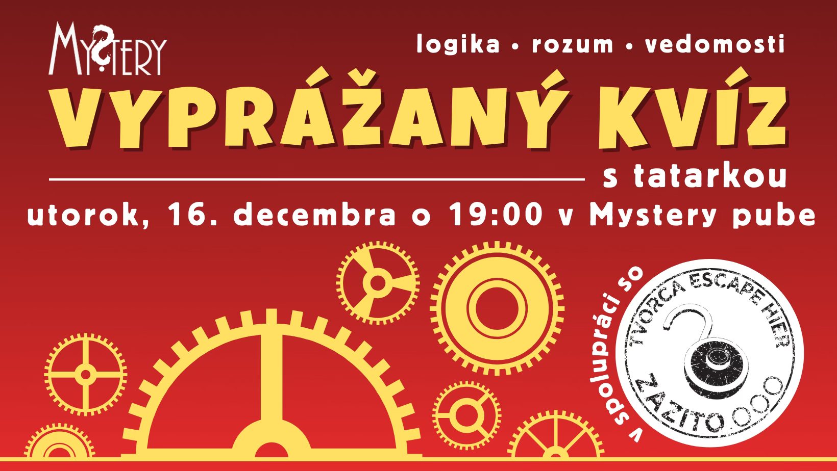 Decembrový Mystery Vyprážaný kvíz so Zazito