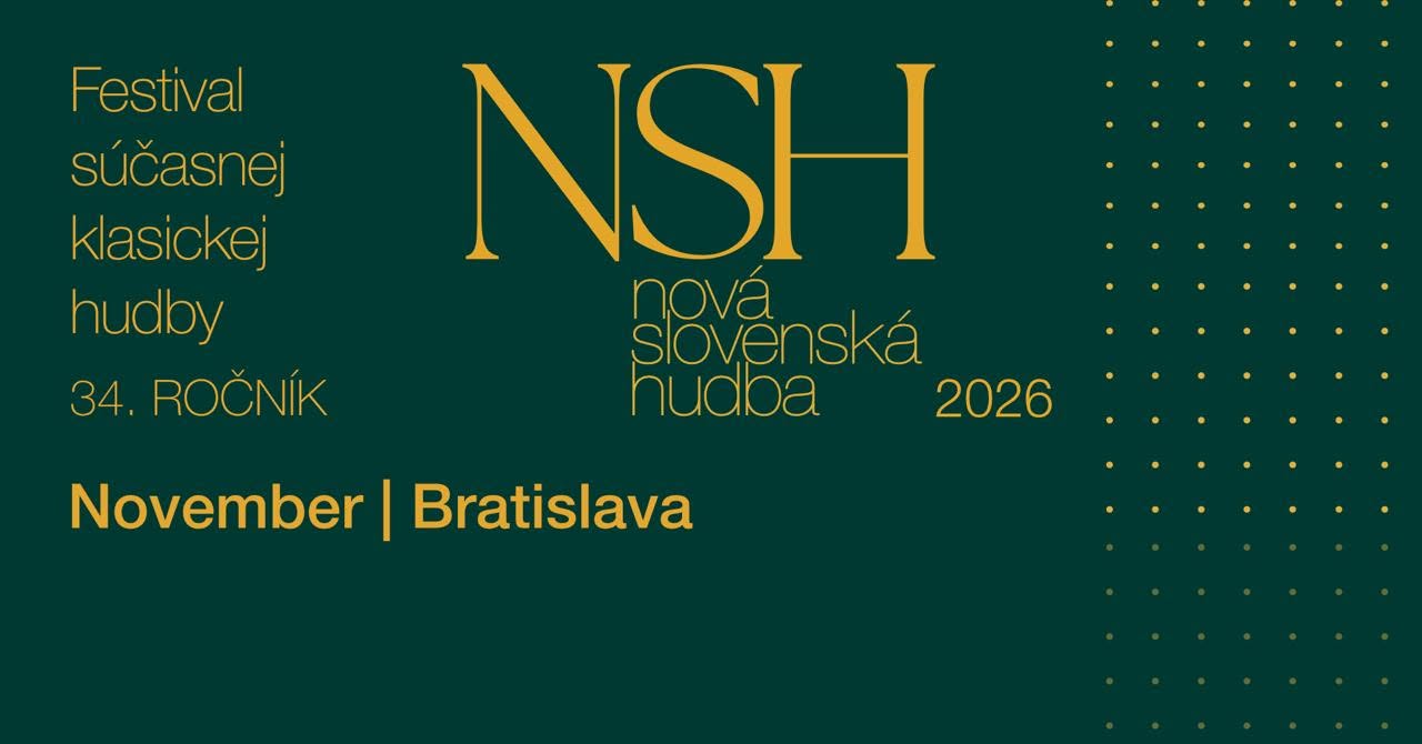 Nová slovenská hudba 2026: koncert Milan Paľa
