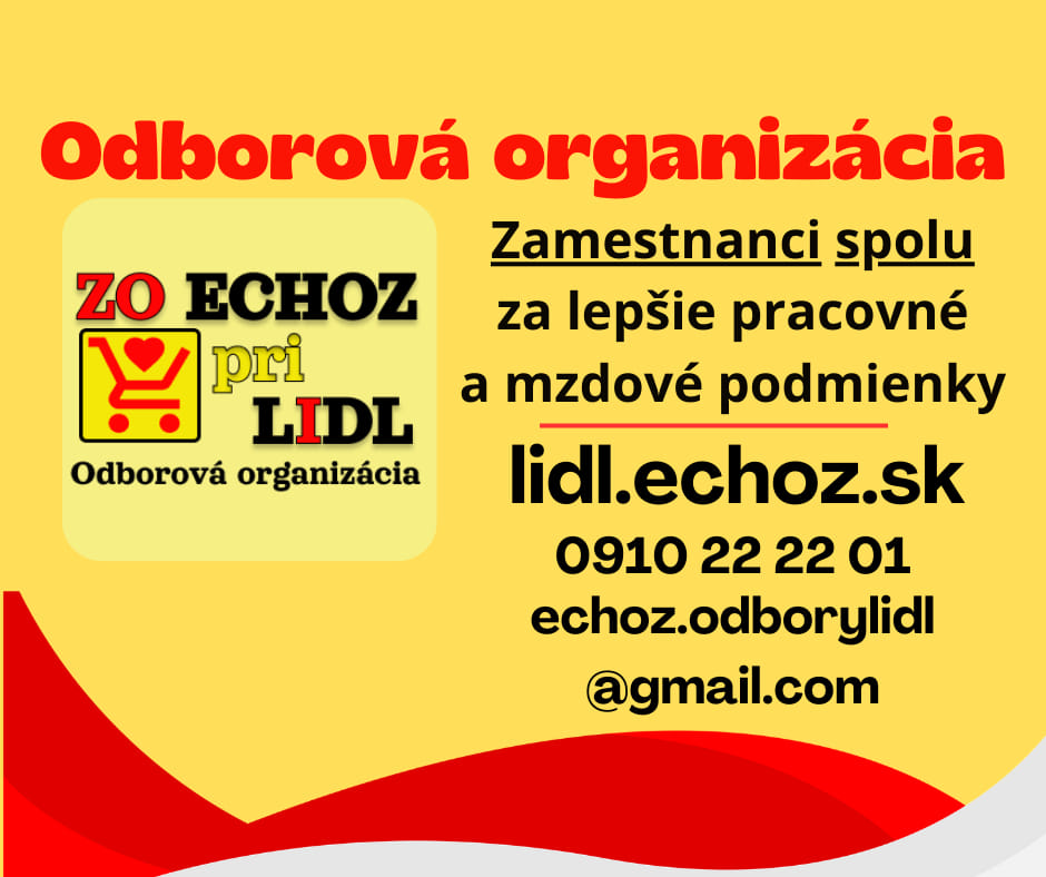 Stretnutie so zástupcami ZO ECHOZ pri LIDL